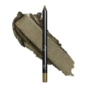 Romanovamakeup Sexy Smoky Eye Pencil - GOLDEN APPLE. Professional Eye Liner GOLDEN AND OLIVE SHADE Easy to Wear, Long-Lasting Formula, NUDE Look with Eye-Makeup Pencil Sexy Smokey Eyes in a Flash!