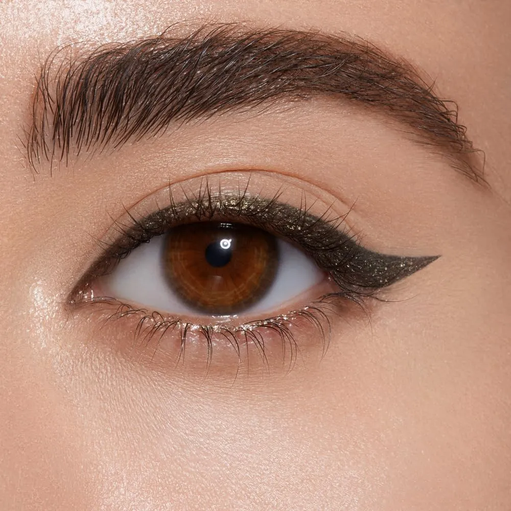 Romanovamakeup Sexy Smoky Eye Pencil - GOLDEN APPLE. Professional Eye Liner GOLDEN AND OLIVE SHADE Easy to Wear, Long-Lasting Formula, NUDE Look with Eye-Makeup Pencil Sexy Smokey Eyes in a Flash!