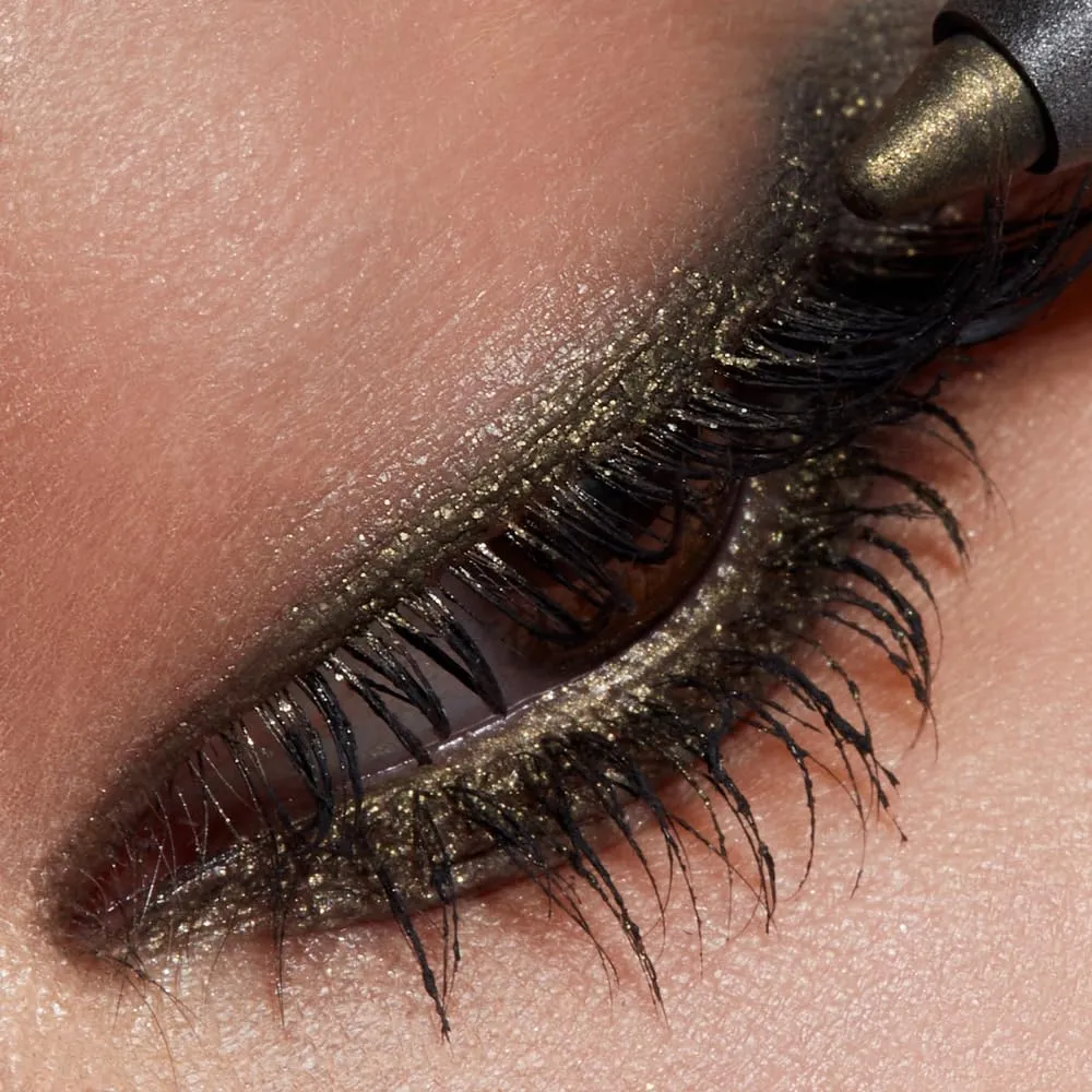 Romanovamakeup Sexy Smoky Eye Pencil - GOLDEN APPLE. Professional Eye Liner GOLDEN AND OLIVE SHADE Easy to Wear, Long-Lasting Formula, NUDE Look with Eye-Makeup Pencil Sexy Smokey Eyes in a Flash!