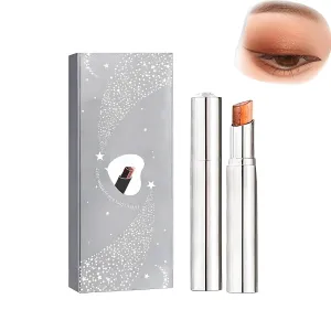 Roseionly Waterproof Gradient Shimmer Eye-Shadow Stick, 2026 New Shimmer Gradient Three-Color Stick, Waterproof & Long-Lasting, Effortless Eye Makeup(04)