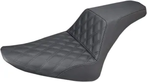 Saddlemen 812-26-172 Step Up LS Seat - Diamond - Black