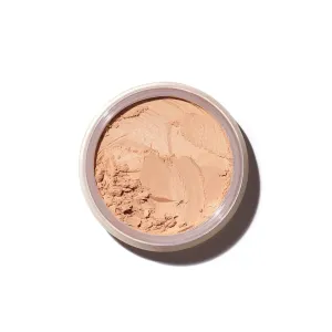 Saie Airset Radiant Loose Setting Powder - Weightless Face Powder to Set, Smooth   Diffuse Face Makeup - Formulated with Hydrating Squalane - Translucent Medium (0.14 oz)