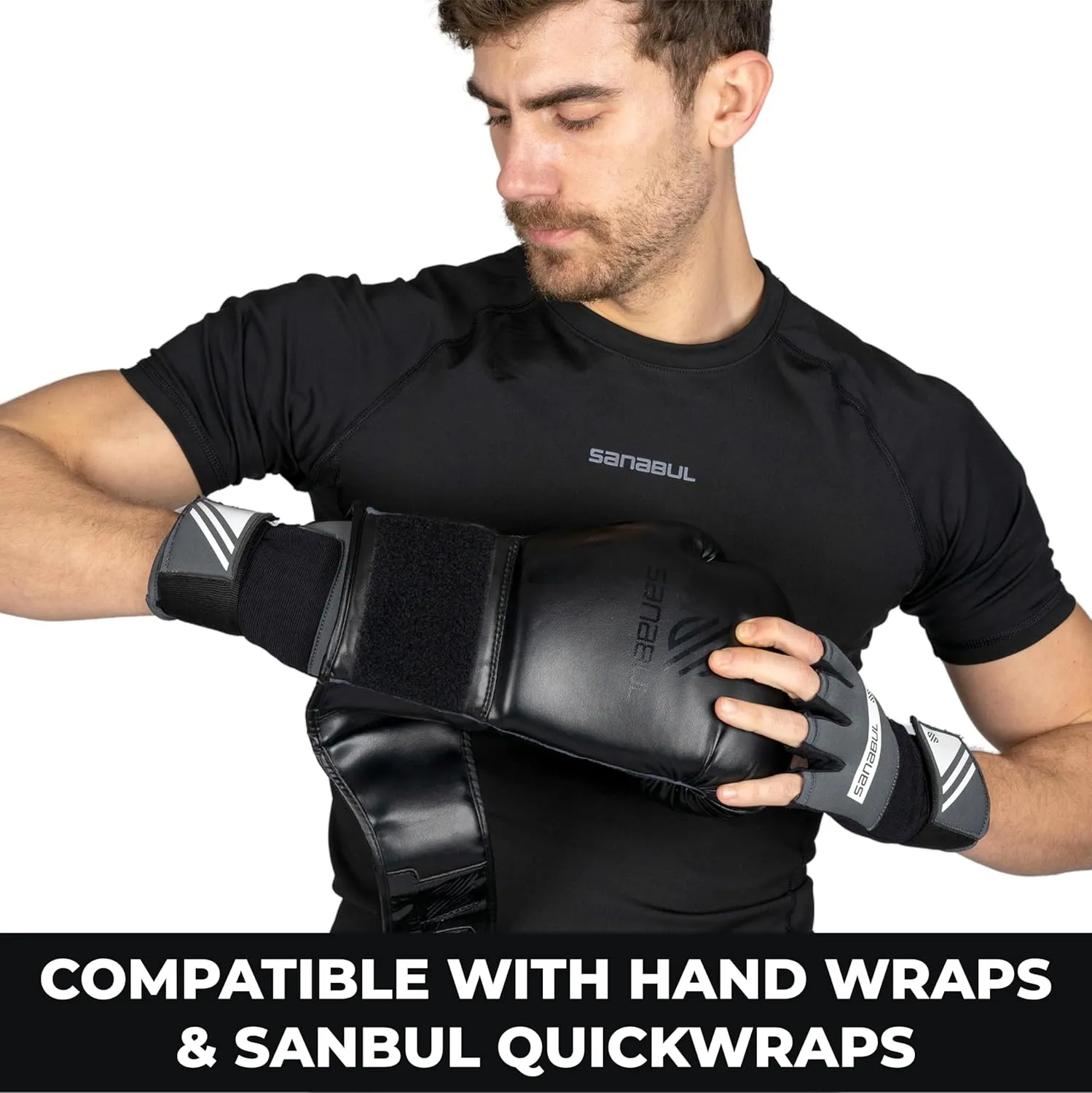 Sanabul Essential Gel Boxing Gloves for Men & Women, Kickboxing MMA, Muay Thai Gloves and Heavy Bag Training Punching & Sparring