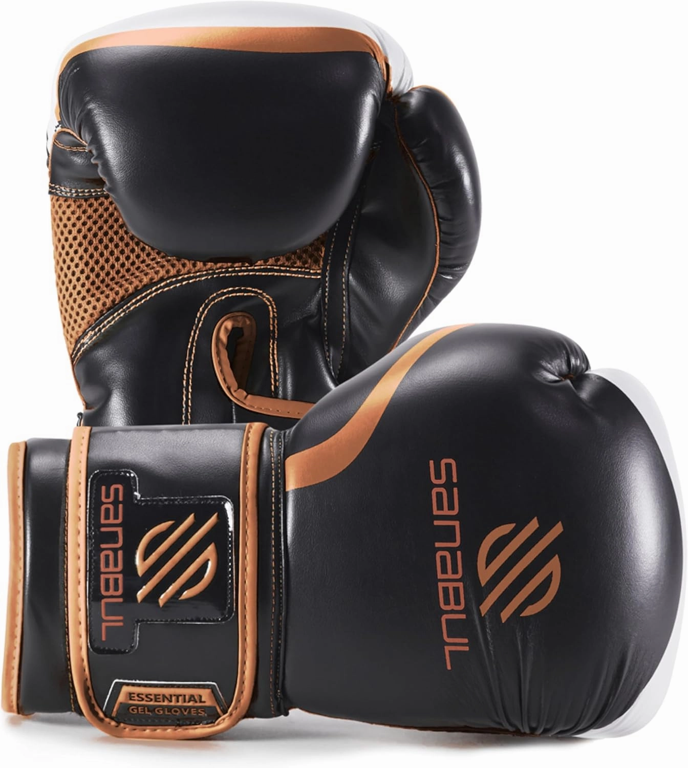 Sanabul Essential Gel Boxing Gloves for Men & Women, Kickboxing MMA, Muay Thai Gloves and Heavy Bag Training Punching & Sparring