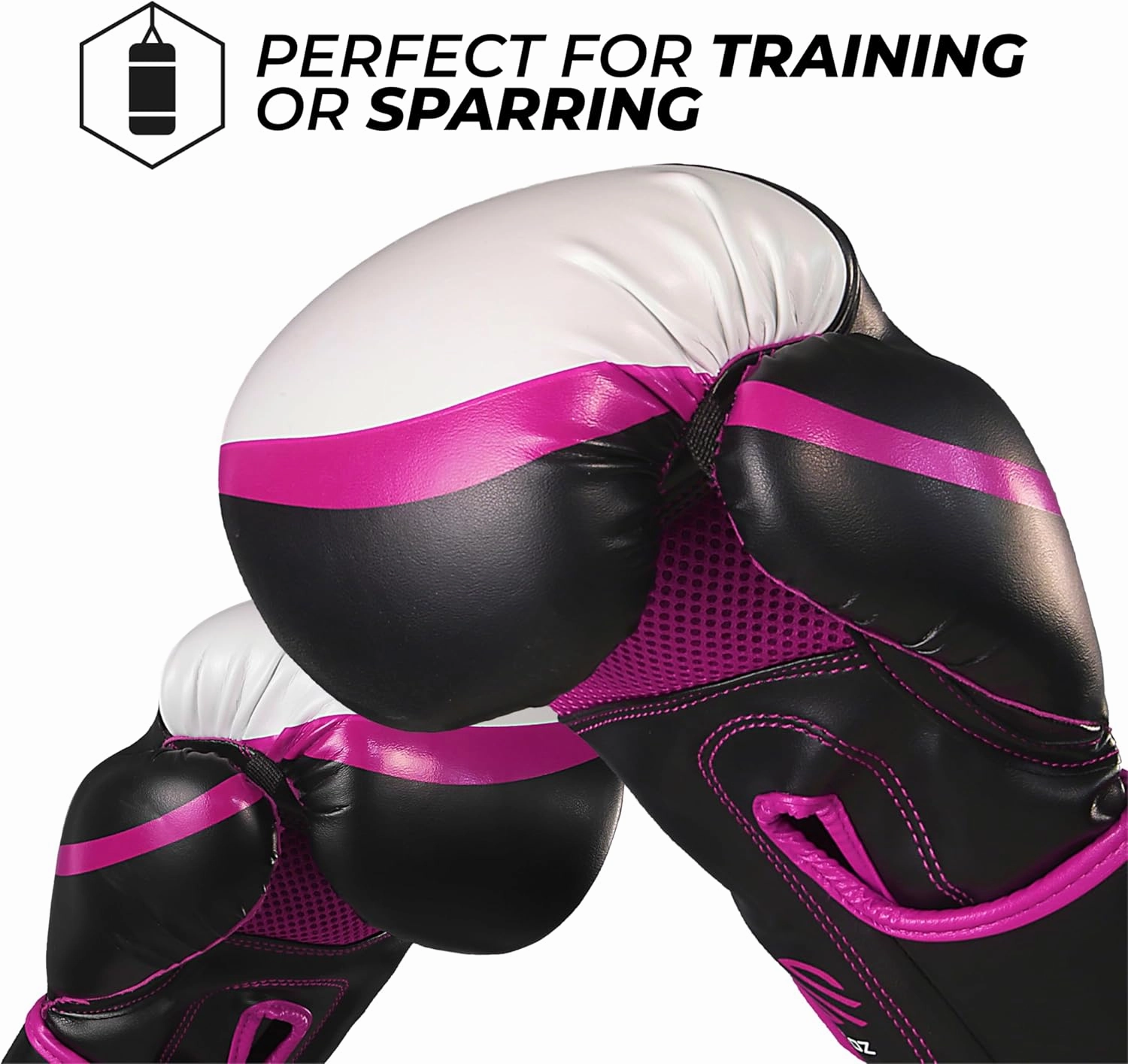 Sanabul Essential Gel Boxing Gloves for Men & Women, Kickboxing MMA, Muay Thai Gloves and Heavy Bag Training Punching & Sparring