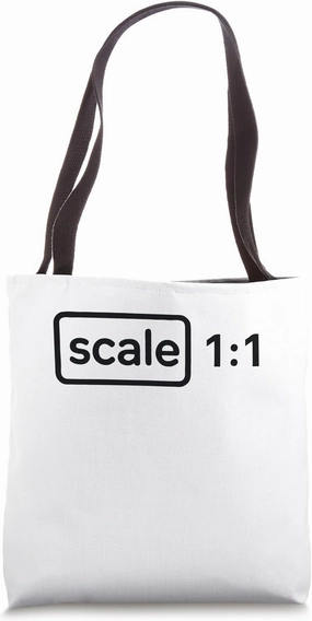 Scale 1:1 Tote Bag
