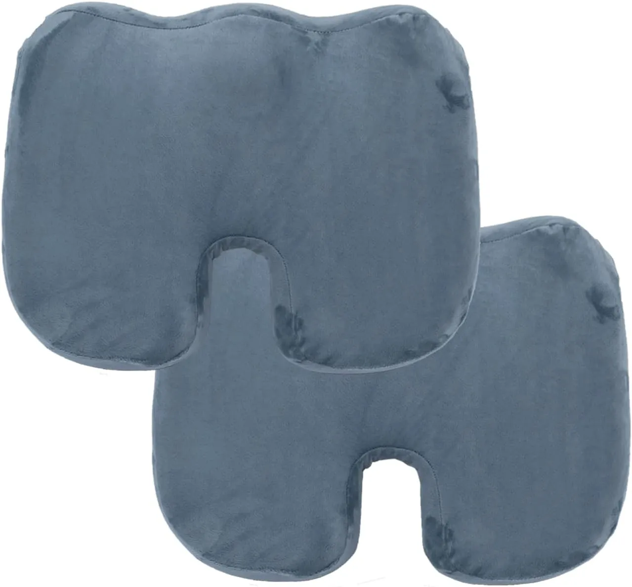 Seat Cushion Cover for ComfiLife Gel Enhanced Seat Cushion Soft Crystal Velvet Fabric Washable ComfiLife Cushion Protective Covers (Blue)