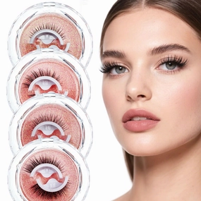 Self Adhesive Eyelashes No Glue Needed Reusable Natural Looking False Lashes Glueless Lashes Easy Application Comfortable Lightweight for Daily Wear or Special Occasions