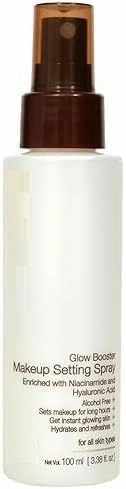 SELVANI Glow Booster Makeup Setting Spray with Hyaluronic acid, Aloe vera and Niacinamide (100 ml) - Long Lasting Makeup Fixer for Face