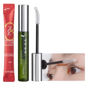 [SET] CORINGCO Idoll Rapid Eyelash Growth Serum   CMC Shampoo Eyebrow Enhancer Lash Boost Longer, Thicker Eyelashes Korean Eye Makeup Korean Cosmetics
