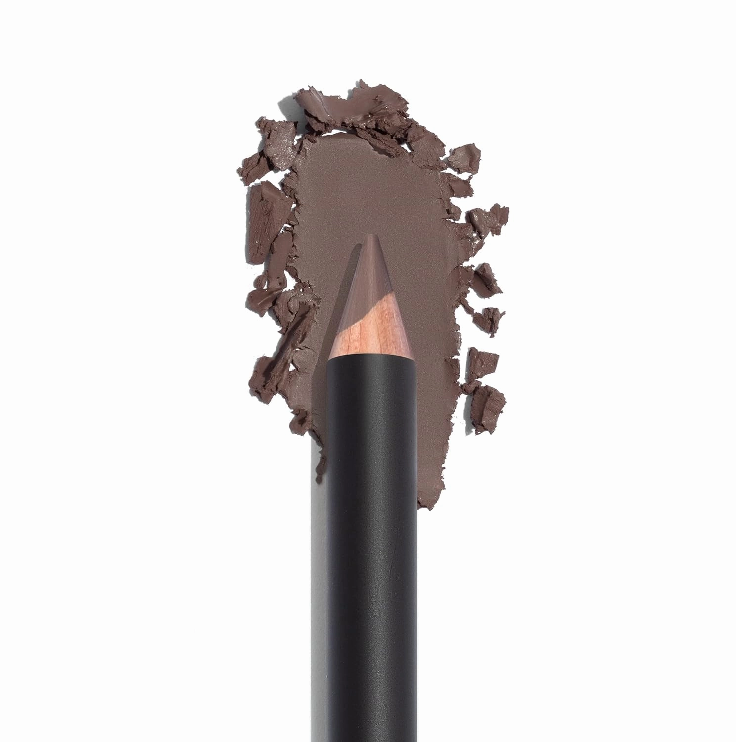 Sexy Eyebrow Pencil TAUPE. Natural Smudge Free, Long lasting, Ultra Fine, Brow Defining, Dual End Pencil by Romanovamakeup with Built-in Brush. Grayish-Brown Shade Pen for Blonde and Brunette Hair.