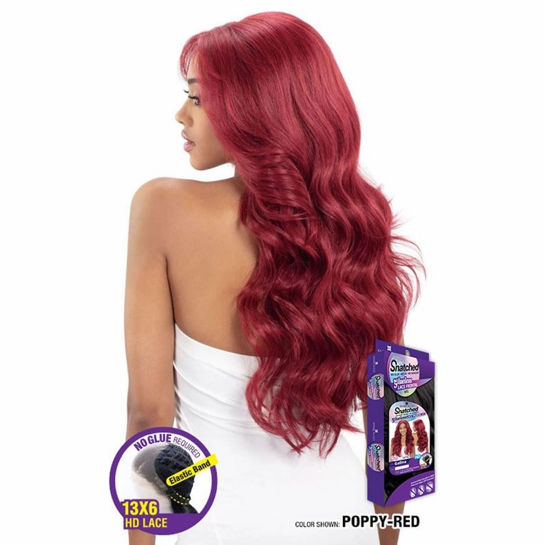Shake-N-Go Snatched Glueless Lace Frontal Synthetic Wig - Galina (2 DARK BROWN)