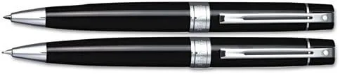 Sheaffer Products Sheaffer Gift Collection 300 Series Ballpoint Pen and Pencil Set, Black Barrel Sold As 1 Each Sophisticated glossy black barrels with chrome trim. Smoothmoving,