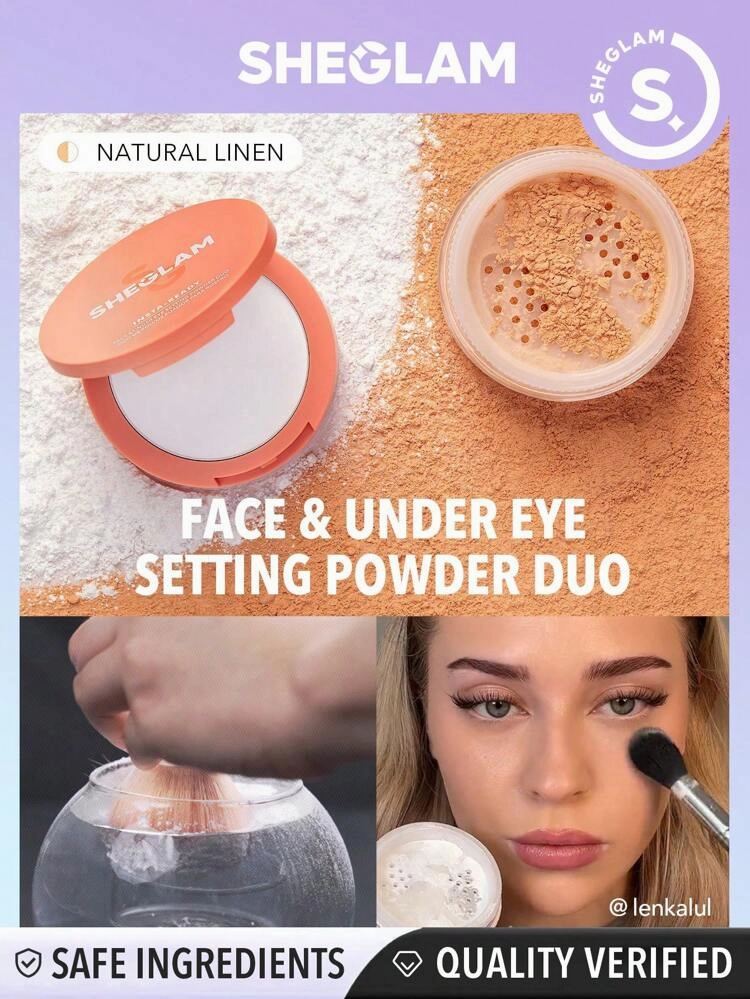 SHEIN SHEGLAM Insta-Ready Setting Powder Duo