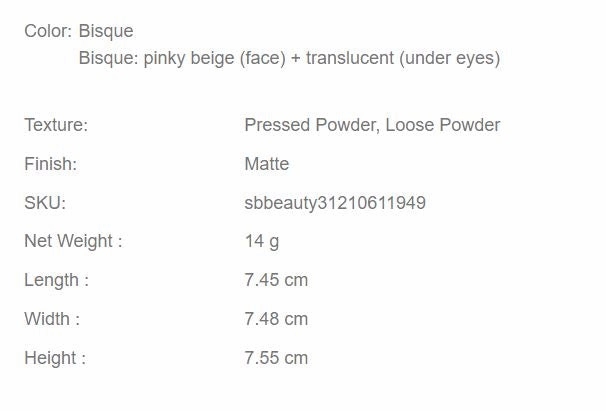 SHEIN SHEGLAM Insta-Ready Setting Powder Duo