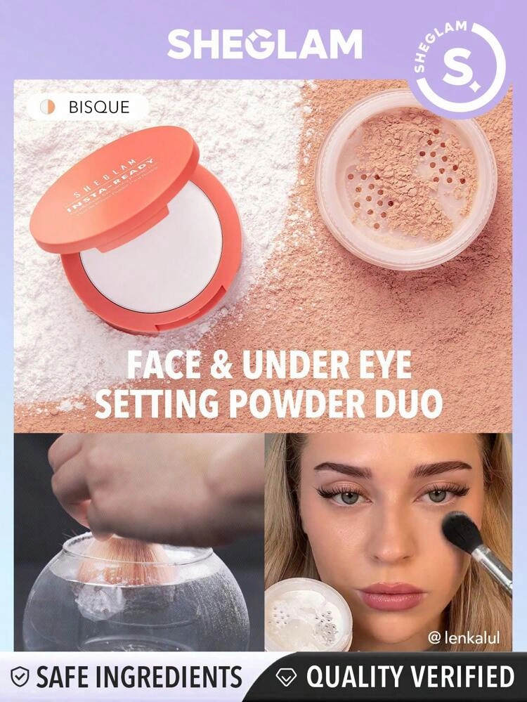 SHEIN SHEGLAM Insta-Ready Setting Powder Duo