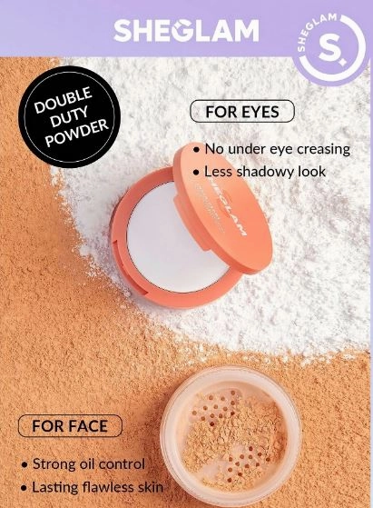 SHEIN SHEGLAM Insta-Ready Setting Powder Duo