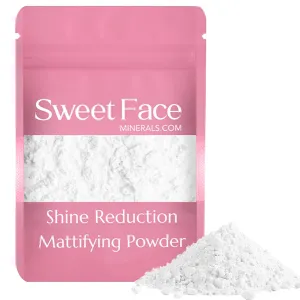 SHINE REDUCTION POWDER Bulk Refill (1 Ounce Bag) Blurring Effect Matte Invisible Silk Soft Focus Setting Loose Makeup Oil Control Poreless Finish Resealable Pouch