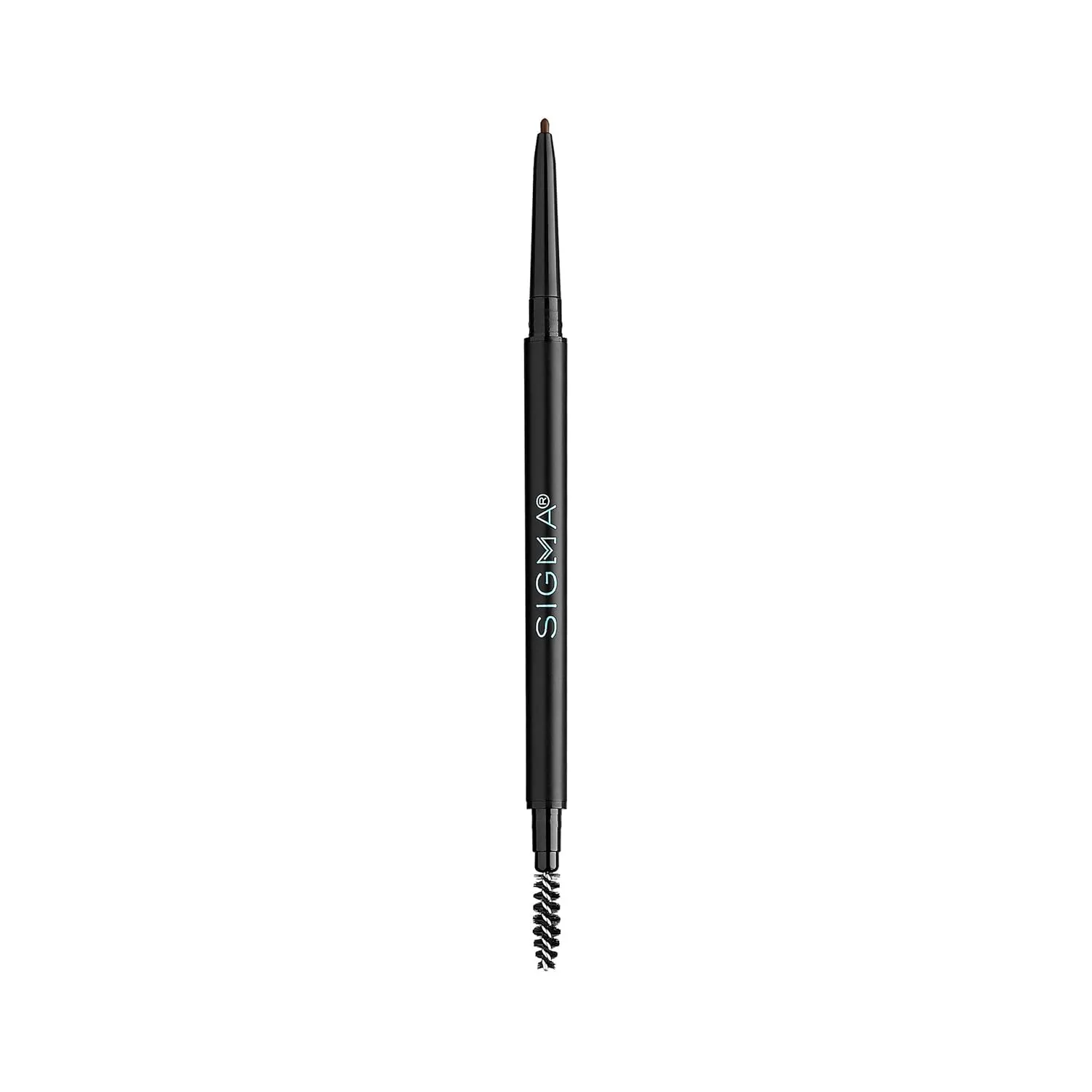 Sigma Beauty Fill   Blend Dark Brow Pencil - Dark Brow Pencil with Brush for Very Deep Brown Hair - Color, Shape and Fill Brows