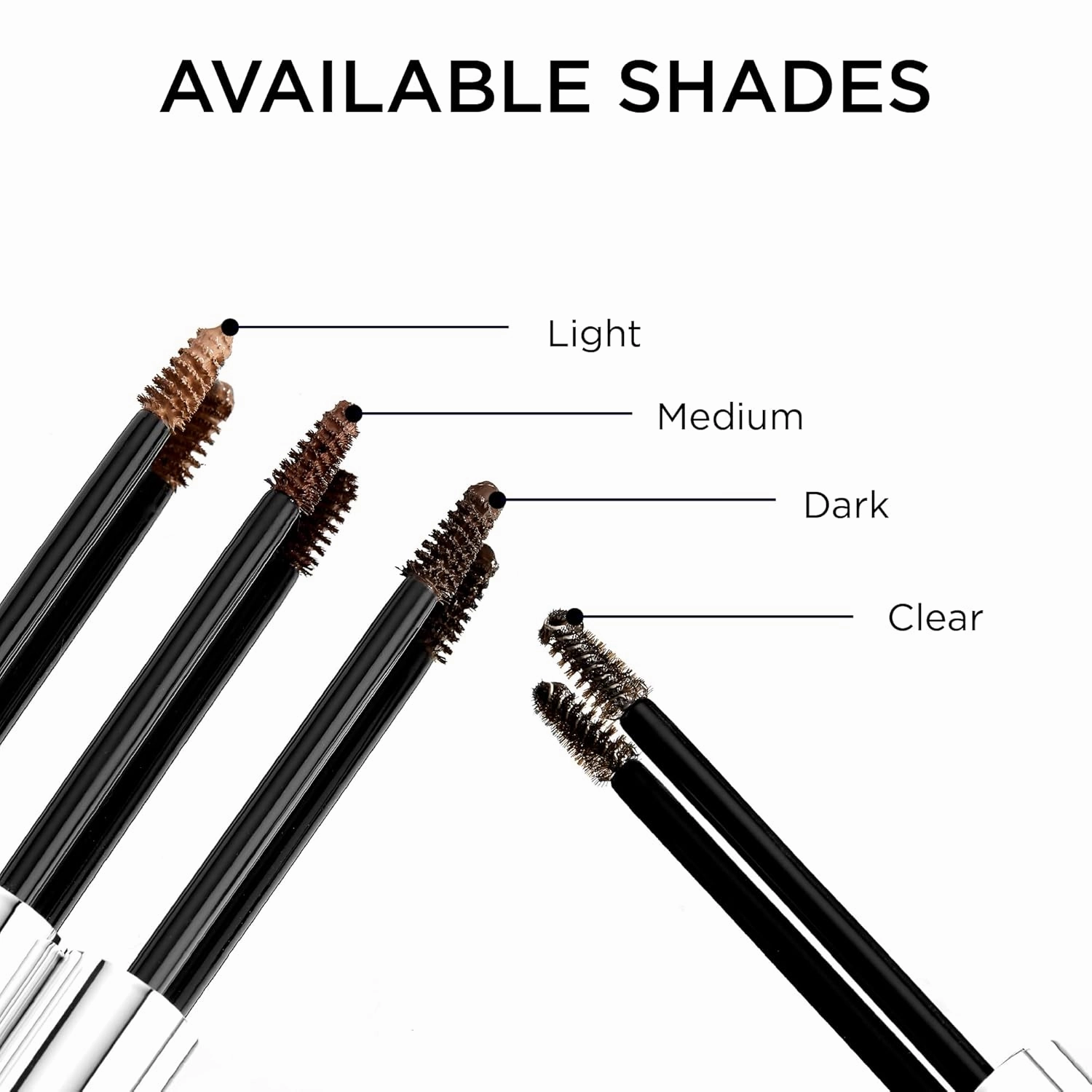 Sigma Beauty Tint   Tame Dark Brow Gel – Professional Grade Brow Tint & Shaping Gel for Filling, Grooming, & Shaping Brows - For Achieving Natural, Feathered Brows (Dark Brown Brow Gel for Dark Hair)