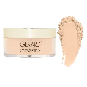 Slay the Bake Blurring Powder by Gerard Cosmetics (Translucent), Soft Matte Loose Setting Powder, Minimizes Fine Lines for Mature Skin, Talc Free, Cruelty Free, Vegan (0.65 oz)