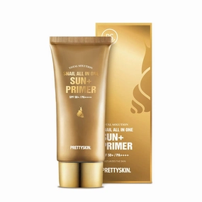 Snail All-in-One Moisturizing Primer | Hydrating Korean Face Primer with Snail Mucin | Smooth Base for Makeup | 2.46 oz.