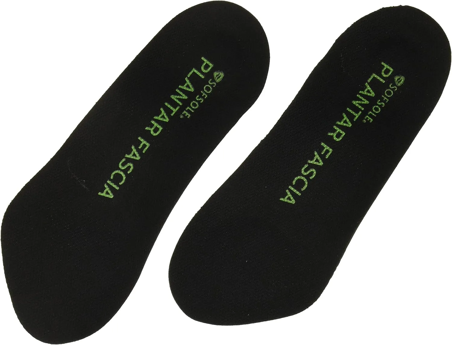 Sof Sole womens Plantar Fascia Support 3/4 Length Insole, Black, 5-11 US