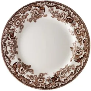 Spode Delamere Dinner Plate 10.5 Inch | Perfect for Thanksgiving and Other Special Occasions | Made in England from Fine Earthenware | Microwave and Dishwasher Safe