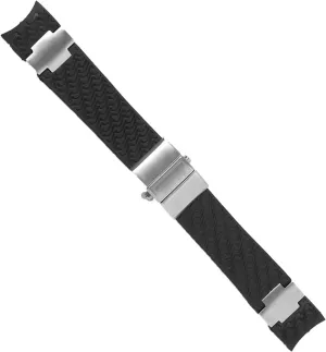 Sports Man Silica Gel Watch Band For Ulysse Bracelet For Nardin DIVER Waterproof Watchband Rubber Strap