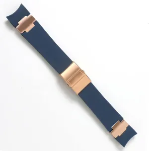 Sports Man Silica Gel Watch Band For Ulysse Bracelet For Nardin DIVER Waterproof Watchband Rubber Strap