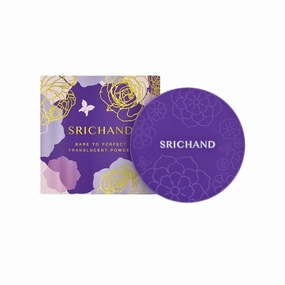 Srichand Smooth Matte Translucent Powder 10g (1piece) - Oil Control, Spill-Proof Design, Suitable for All Skin Tones