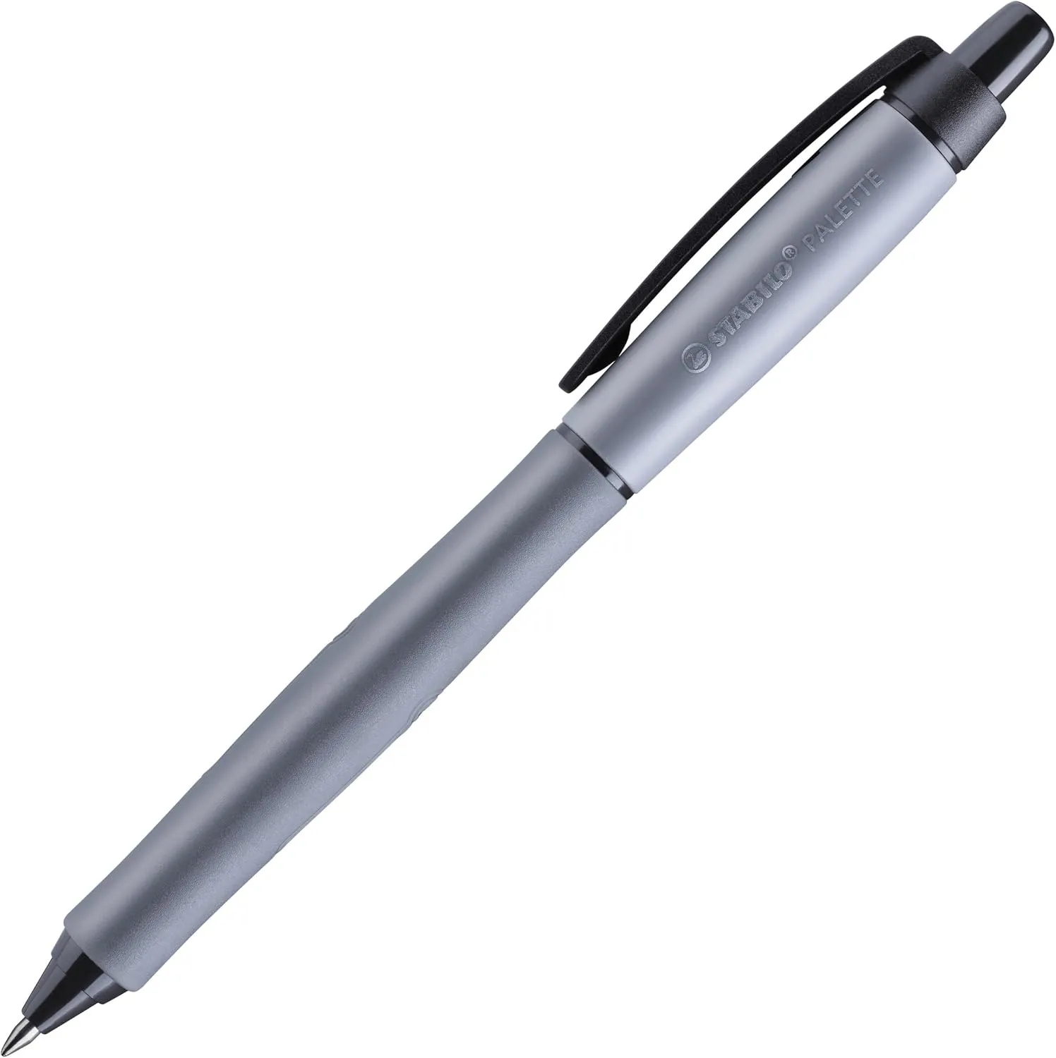 STABILO Retractable Rollerball Pen PALETTE - Pack of 10 - Black