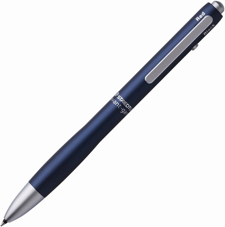 Staedtler Multi Function Avant Grade Night Blue, Red Ink Ballpoint Pen Plus 0.5mm Mechanical Pencil (927AG-N)