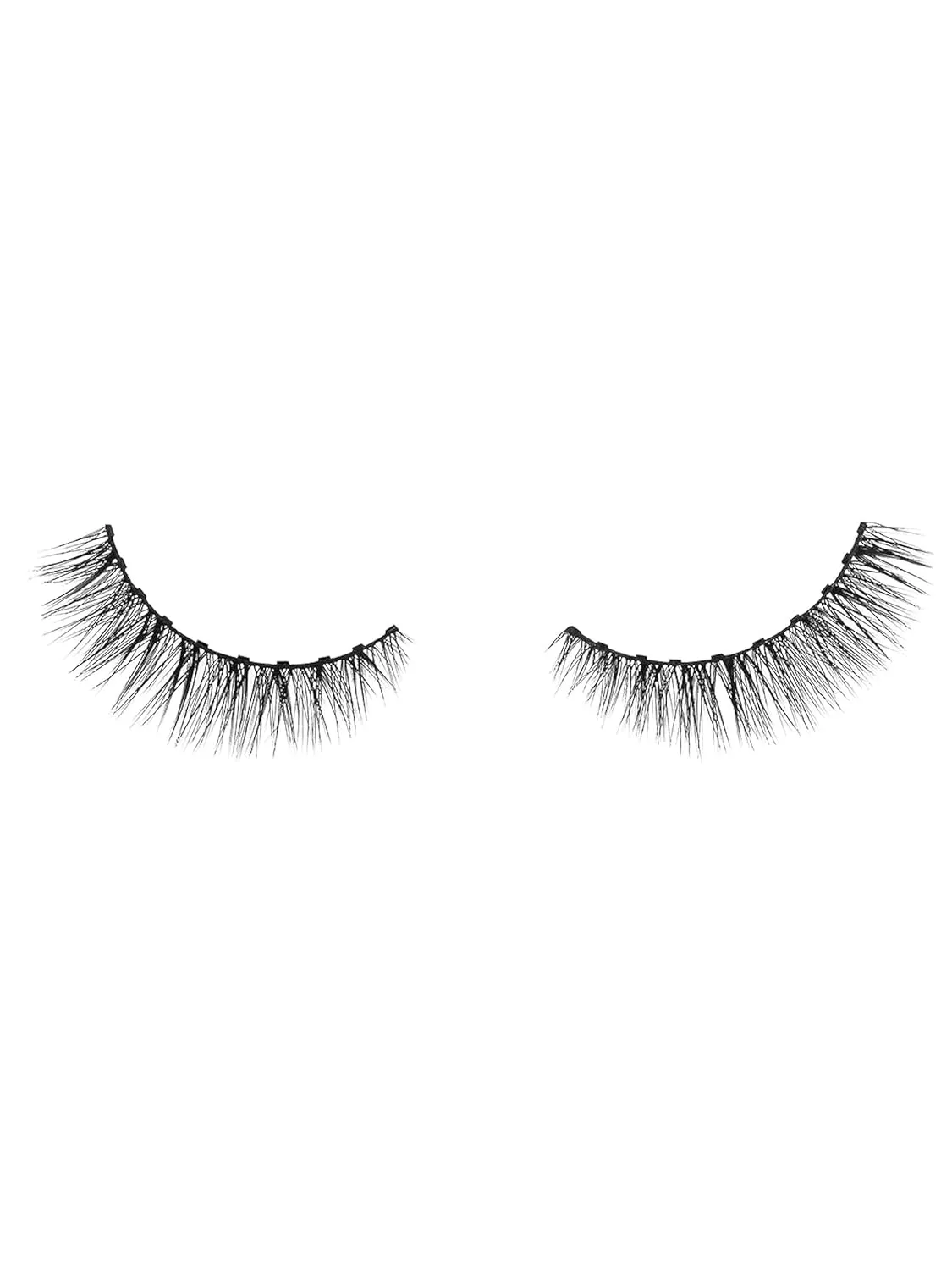 Static Nails Magnetic Eyelashes | Soft & Wispy (Black, Glam) | Comfortable Magnetic Lashes, Fake Eyelash Extension Kit, False Lashes | Reusable, No Glue Needed, 3D Natural Look Eyelashes