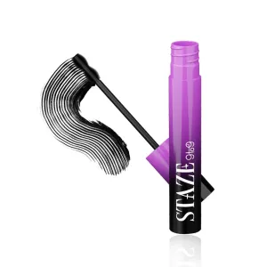 Stazeel 9to9 All Eyes on You Tubing Mascara | High Impact Volumizing mascara | Clump-resistant, easy to remove | Smudgeproof & Waterproof | Intense Black Color | 5ml