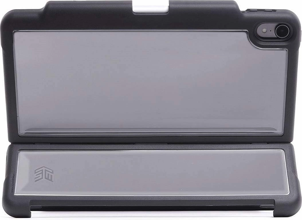 STM Dux Shell, Sleek case for Apple iPad Pro 12.9 (3rd Gen) Supports Apple Keyboard Folio - Black (stm-222-221L-01)