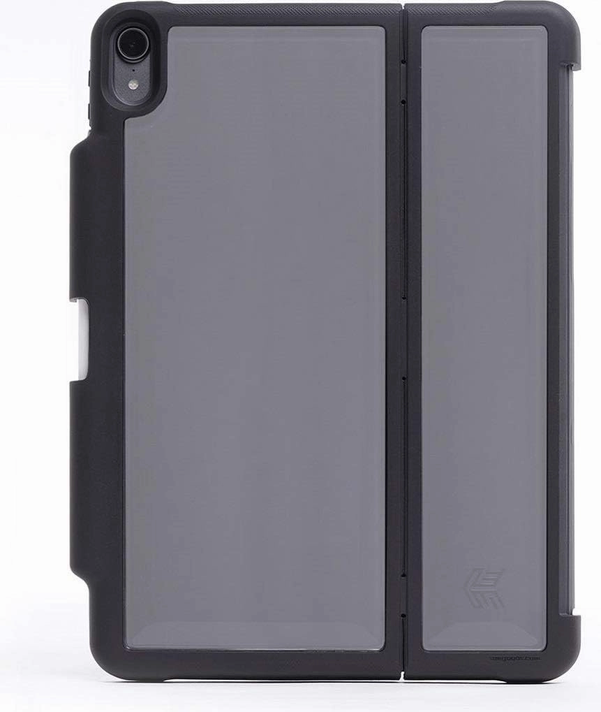 STM Dux Shell, Sleek case for Apple iPad Pro 12.9 (3rd Gen) Supports Apple Keyboard Folio - Black (stm-222-221L-01)