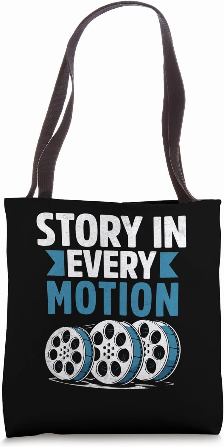 Story In Every Motion Animation Sketch Animate Storytelling Tote Bag