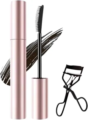 Submarine Mascara,Tubing Mascaras Black & Brown for Lash Makeup,Waterproof & Sweatproof, Thick, Long, Curled, Natural, Non-smudged