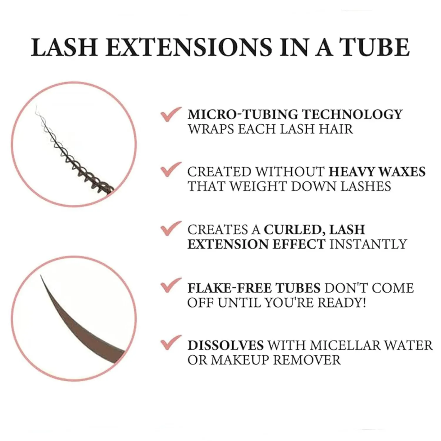 Submarinen Mascara, Submarine Sweat-Proof Mascara, Natural Defining Curling Eyelashes, The Waterproof & Sweatproof Tubing, Lengthening and Curling, Thick, Natural (Brown)