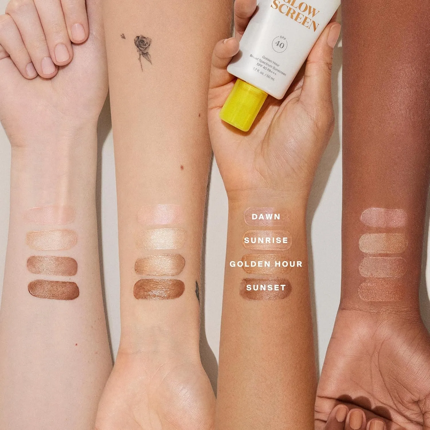 Supergoop! Glowscreen SPF 40, Golden Hour (Bronze Glow) - 0.68 fl oz - Glowy Primer   Broad Spectrum Tinted Sunscreen - Helps Filter Blue Light - Hydration - Hyaluronic Acid & Vitamin B5