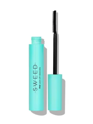 SWEED - Lash Lift Mascara | Lightweight, Flake-Free, Smudge-Proof | Vitamin B5 | Vegan, Cruelty-Free, Clean Beauty (Black, 0.27 oz | 8 ml)