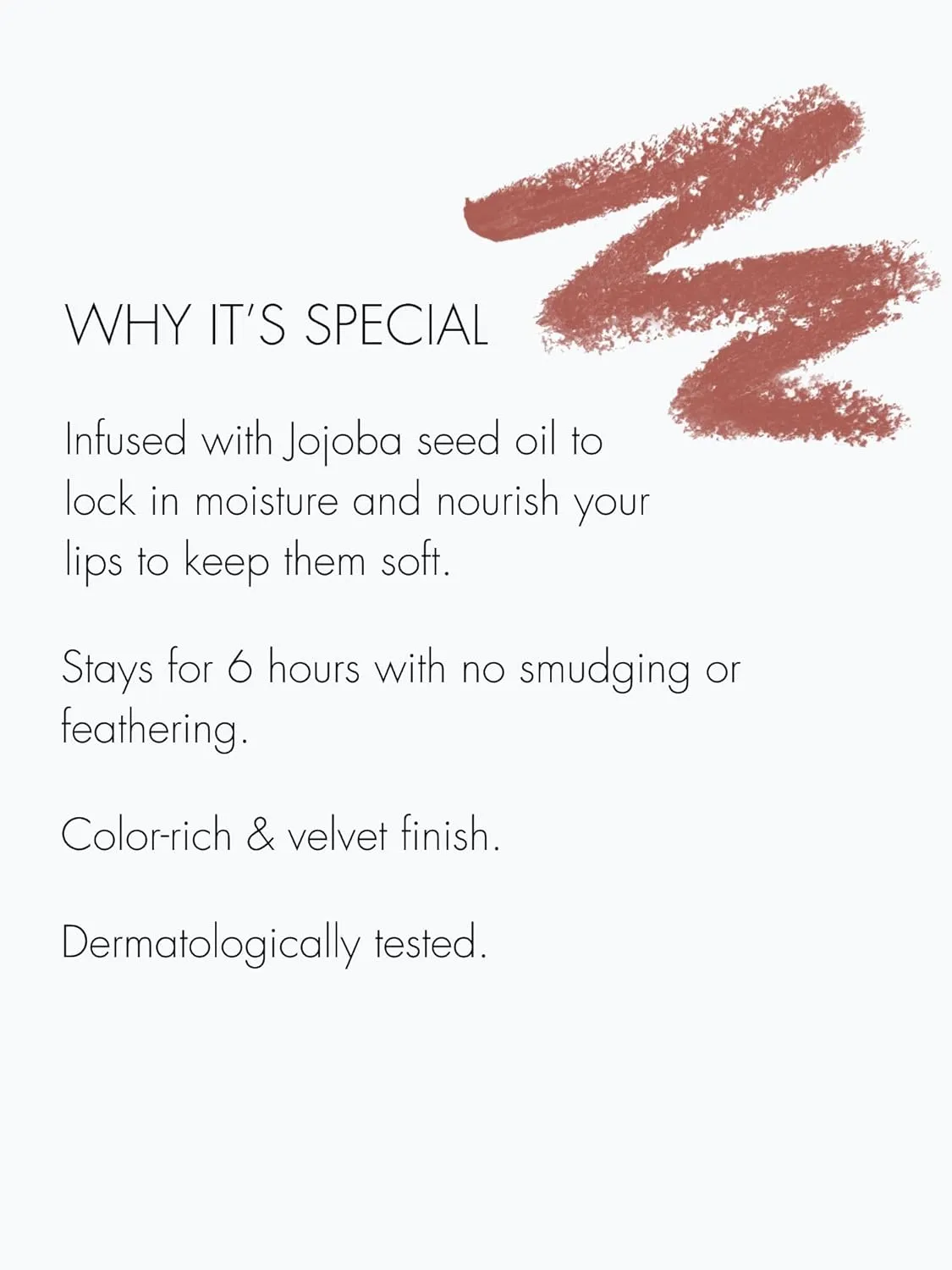 SWEED - Lip Liner Pencil | Color-Rich, Smudge   Feathering-Free | Jojoba Seed Oil to Moisturize   Nourish | Vegan, Cruelty-Free, Clean Beauty (Rose Thorn)