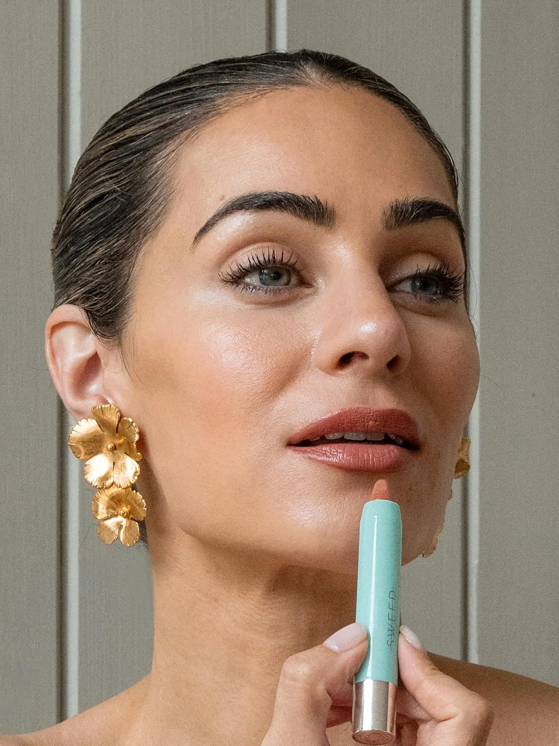 SWEED - Lip Liner Pencil | Color-Rich, Smudge   Feathering-Free | Jojoba Seed Oil to Moisturize   Nourish | Vegan, Cruelty-Free, Clean Beauty (Rose Thorn)