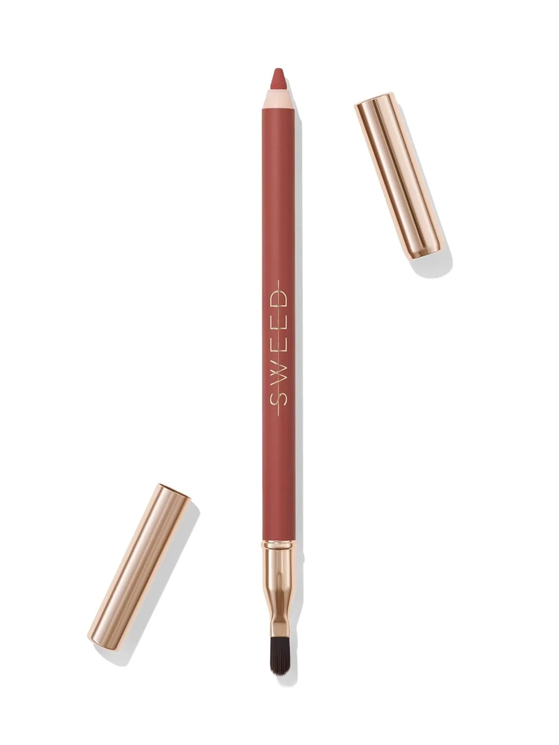 SWEED - Lip Liner Pencil | Color-Rich, Smudge   Feathering-Free | Jojoba Seed Oil to Moisturize   Nourish | Vegan, Cruelty-Free, Clean Beauty (Rose Thorn)