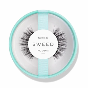 SWEED - North 3D Pro Lashes False Eyelash Set | Reusable, Easy-To-Apply, 2-Piece Set | Volumizing, Comfortable Wear | Vegan, Cruelty-Free, Clean Beauty