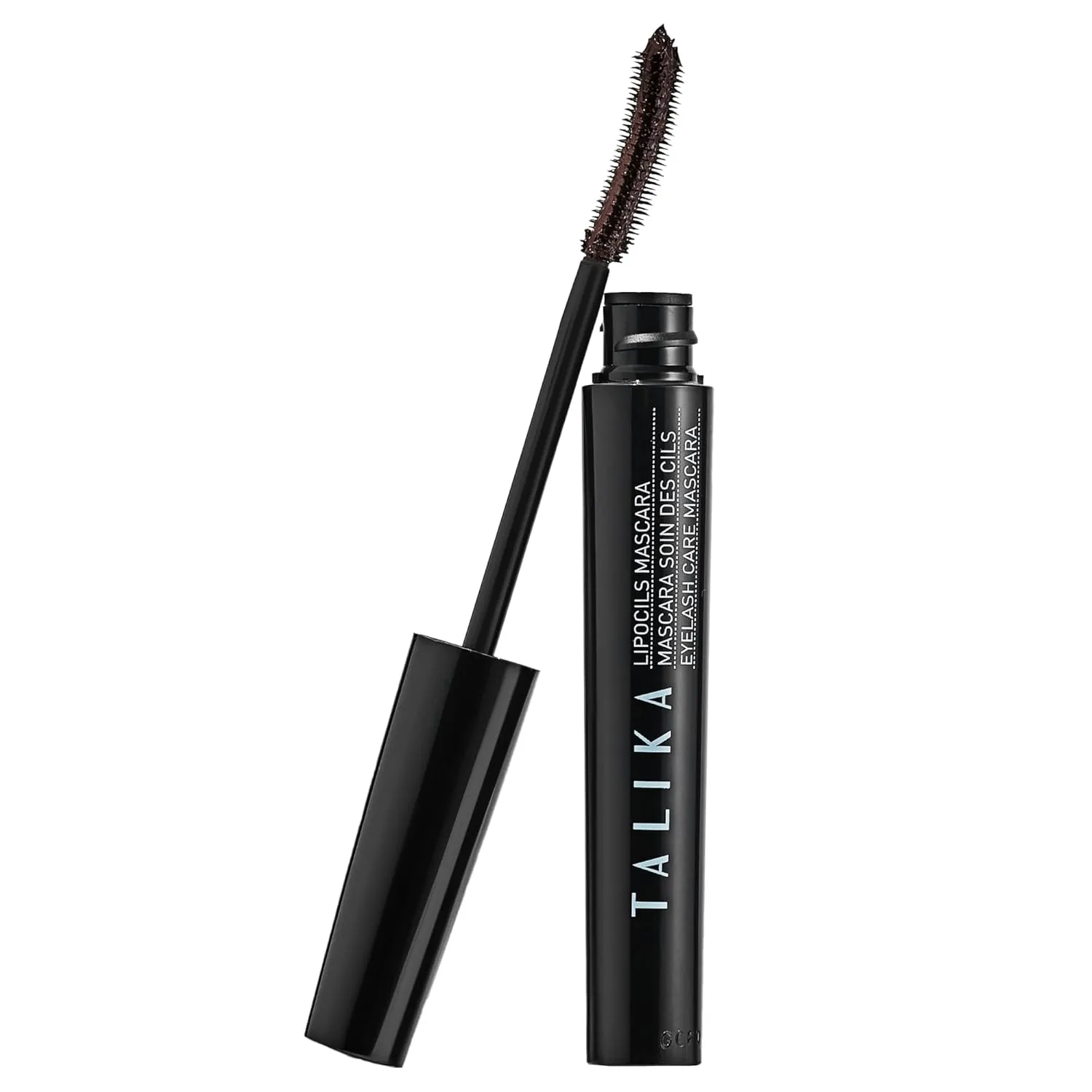 Talika Lipocils Mascara - Eyelash Growth Formula Mascara - 2-in-1 Makeup & Eyelash Care Solution - Brown