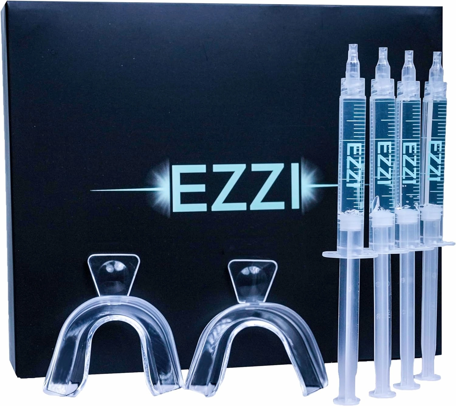 Teeth Whitening Kit for Sensitive Teeth | Overnight Whitener Gel 10% Carbamide Peroxide | for Discolored, Yellow, Brown, Black, Coffee, Smoking