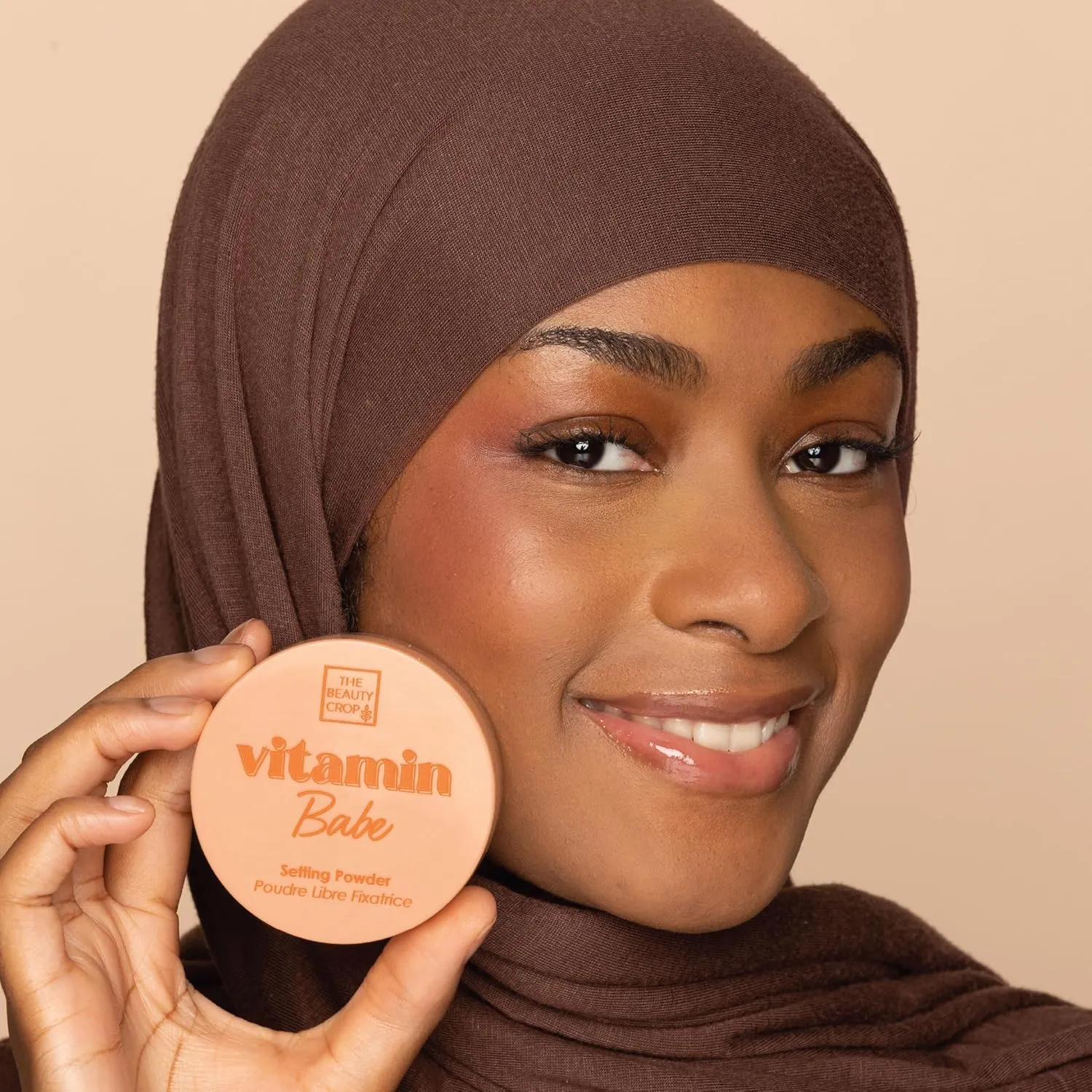 The Beauty Crop Vitamin Babe Setting Powder - Talc-Free Loose Powder for Flawless Finish - Banana Shade - 8.0g/0.27 oz