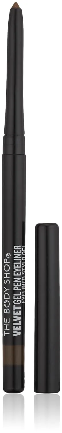 The Body Shop Velvet Gel Pen Eyeliner, 0.009 Oz - Brown